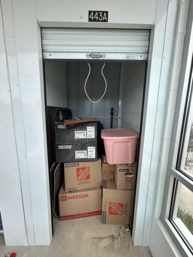5 x 5 storage unit in San Antonio, TX