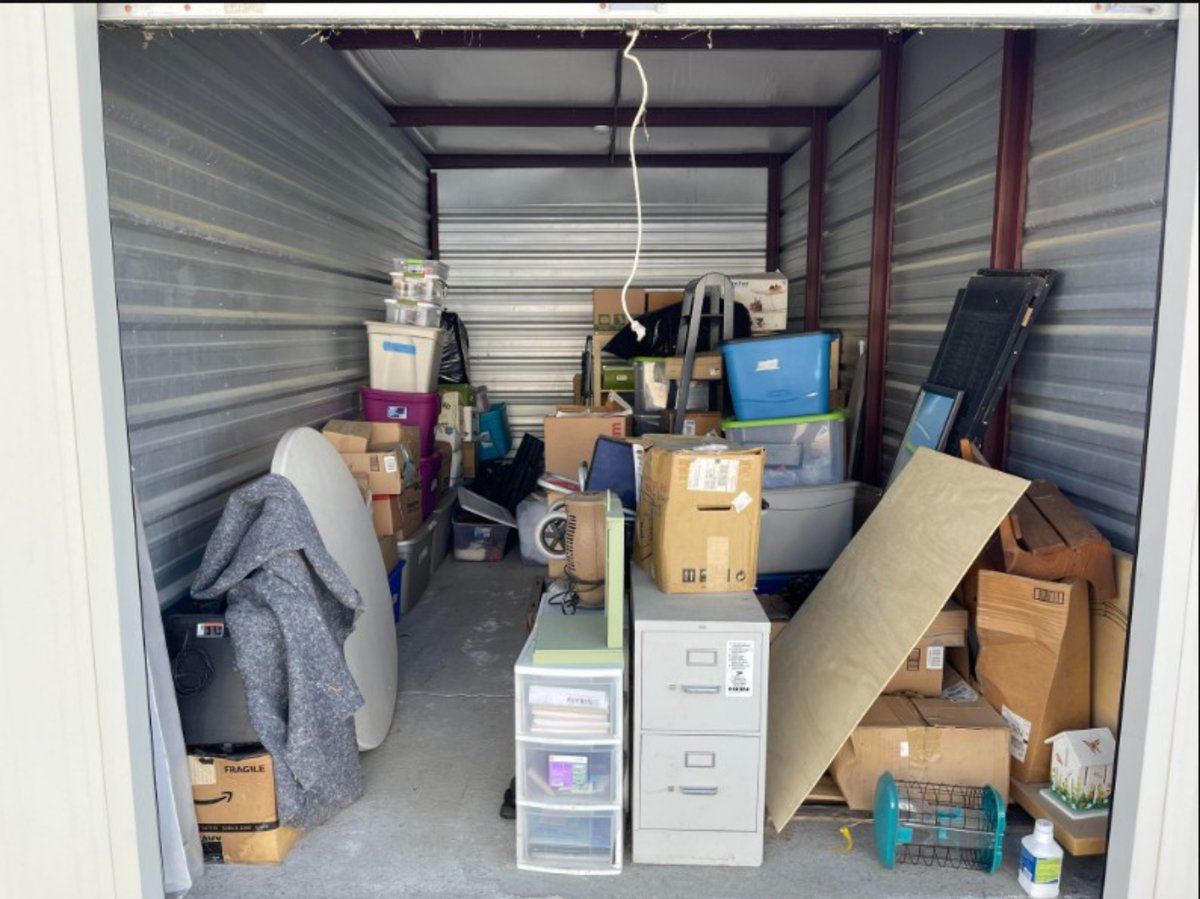 10 x 20 storage unit in Wiscasset, ME