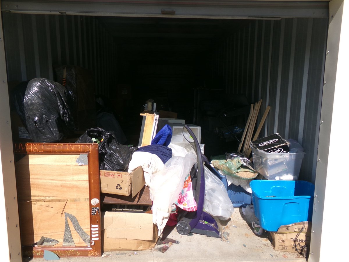 10 x 30 storage unit in Lewiston, ME
