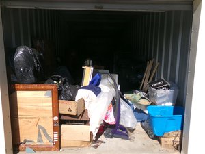 10 x 30 storage unit in Lewiston, ME