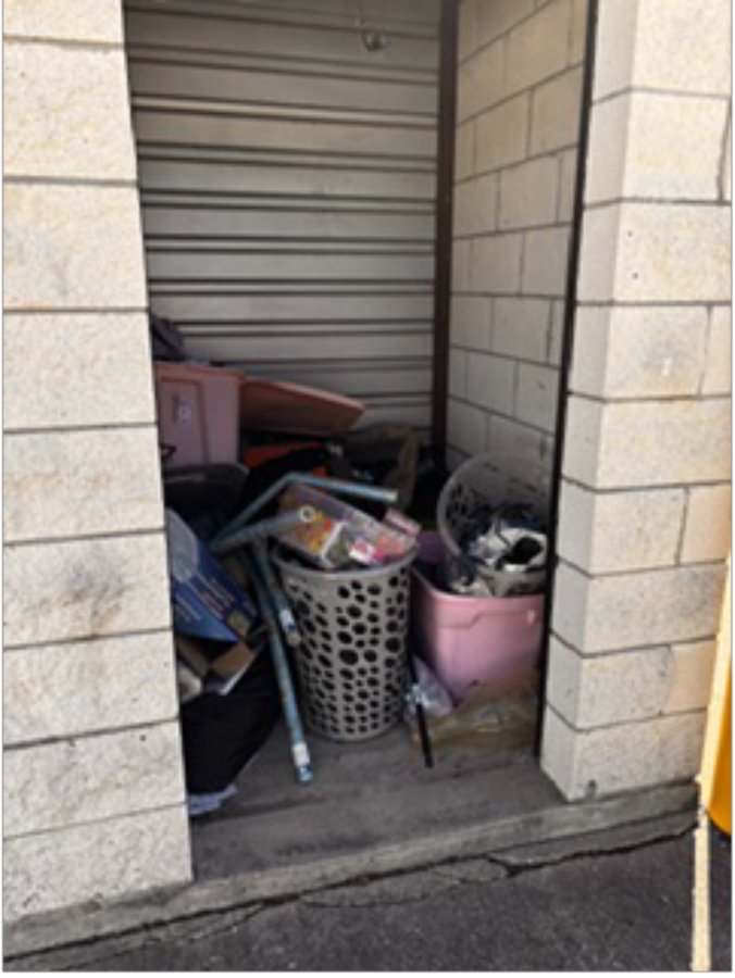 5 x 5 storage unit in Dallas, TX