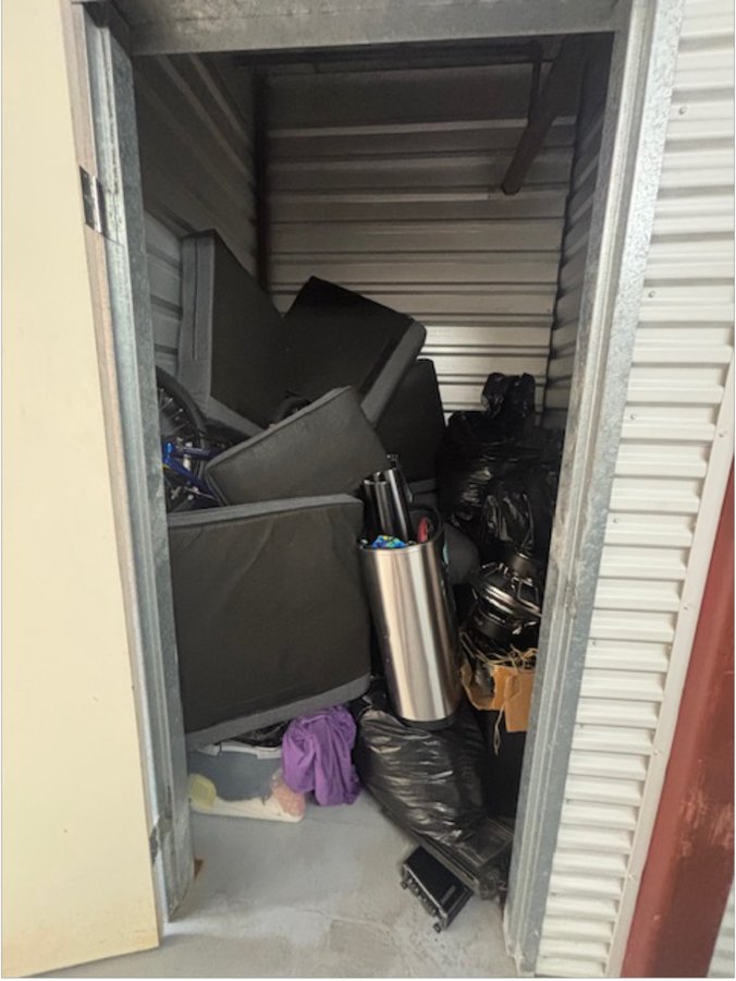5 x 5 storage unit in Houston, TX