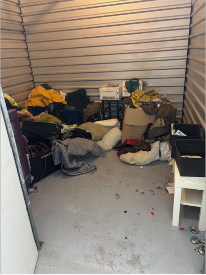 10 x 10 storage unit in Houston, TX