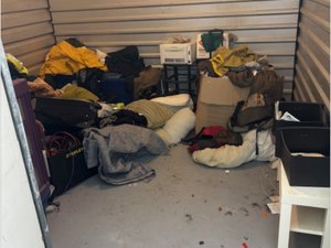 10 x 10 storage unit in Houston, TX