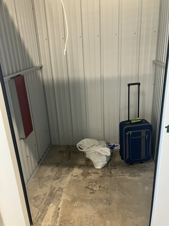 5 x 5 storage unit in Fargo, ND