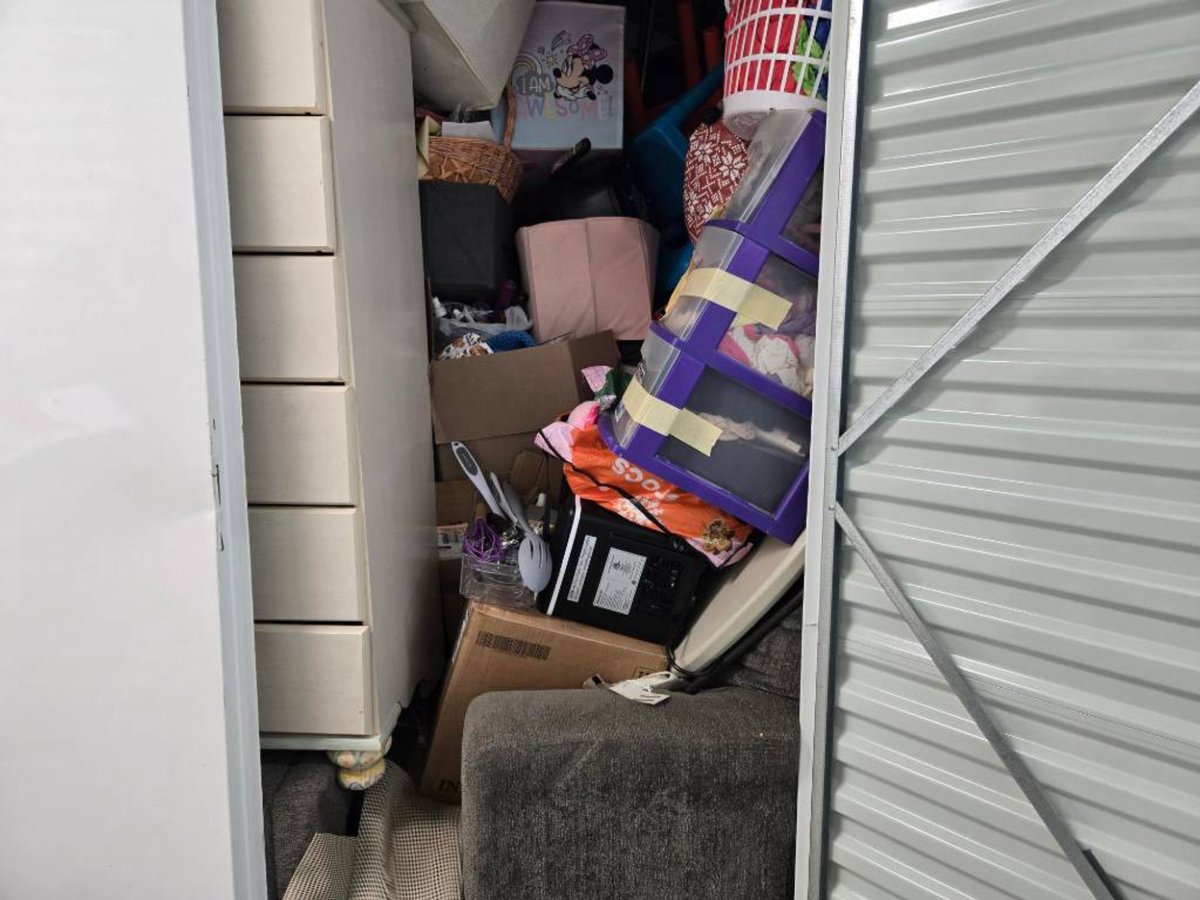 5 x 12 storage unit in Richmond, VA