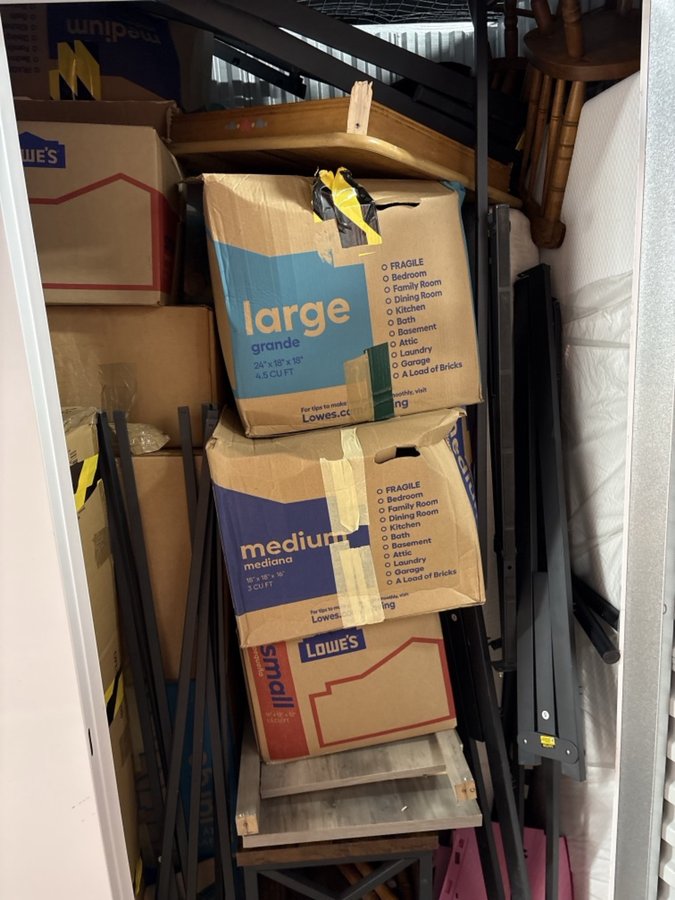 5 x 5 storage unit in Jersey City, NJ