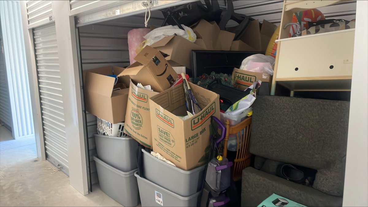 10 x 10 storage unit in Greenfield, IN