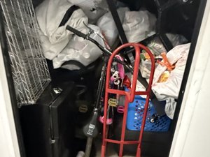10 x 10 storage unit in Moreno Valley, CA
