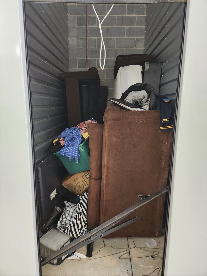 5 x 9 storage unit in Thomasville, NC