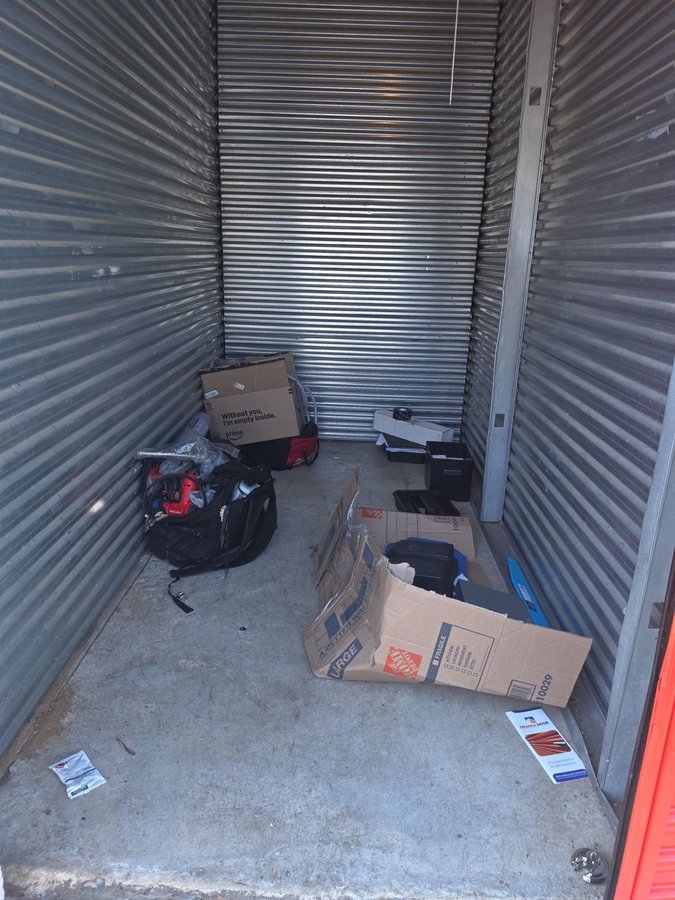 5 x 10 storage unit in Charlotte, NC