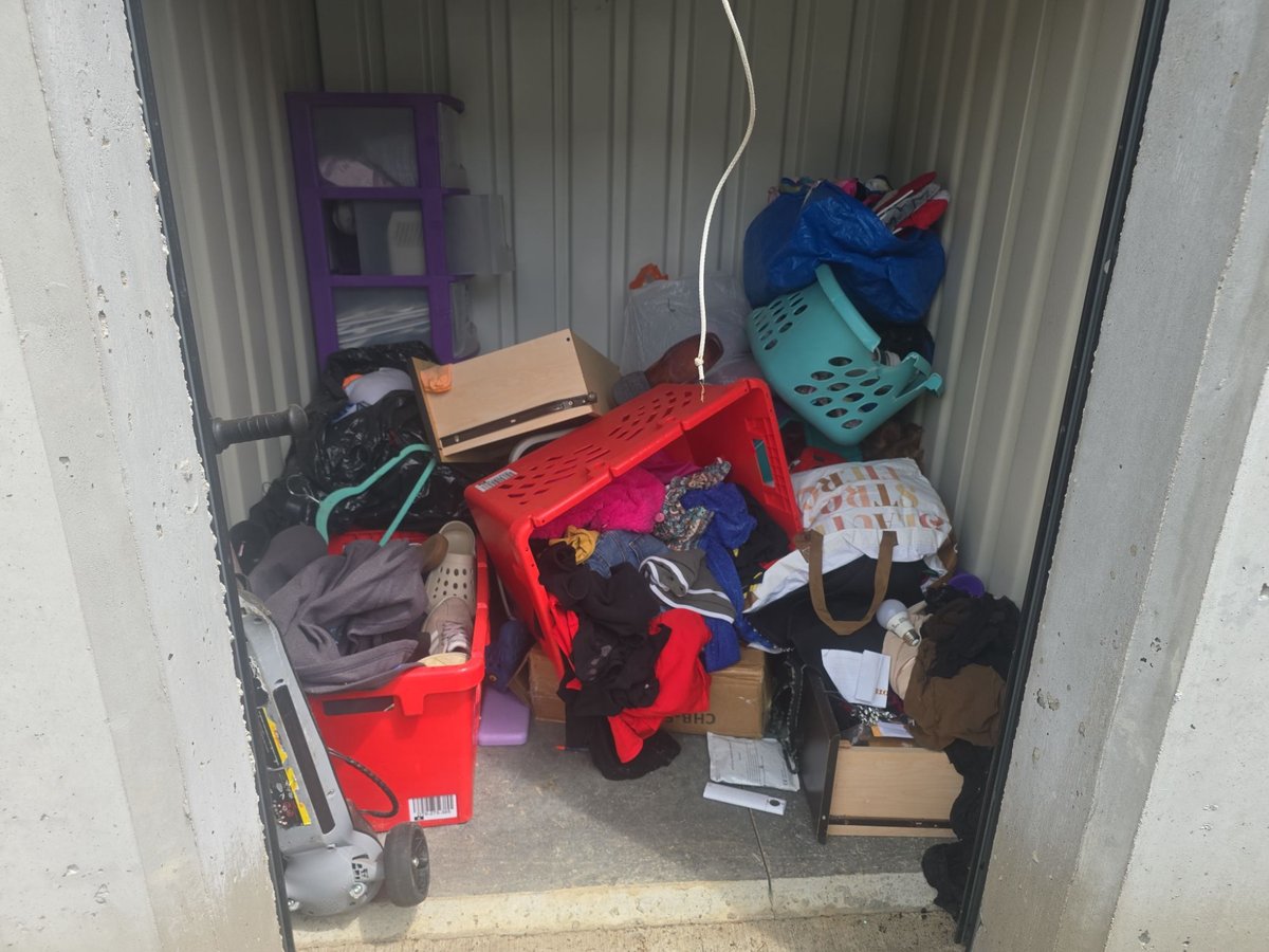 5 x 5 storage unit in Milford, OH