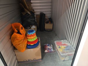 5 x 10 storage unit in Charlotte, NC