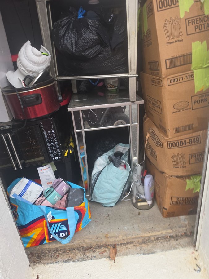 5 x 5 storage unit in Charlotte, NC