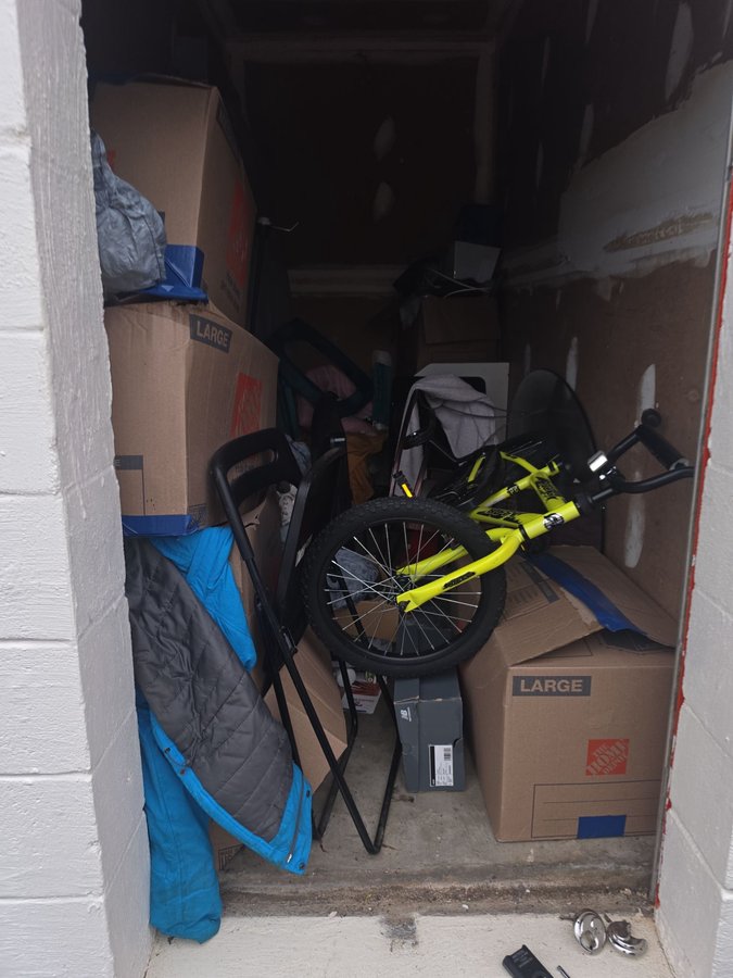 5 x 10 storage unit in Charlotte, NC
