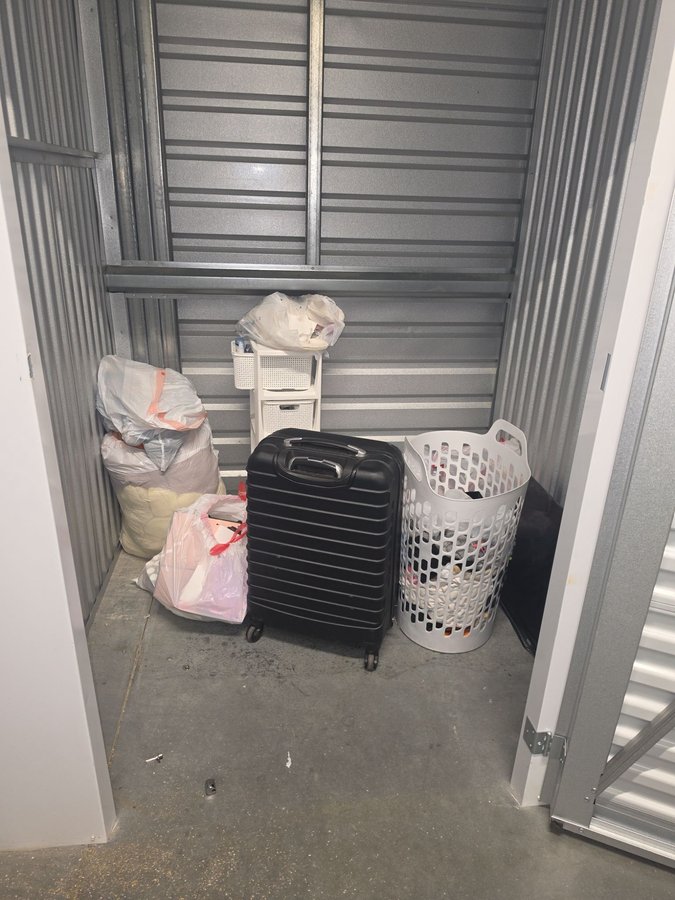 5 x 5 storage unit in Concord, NC