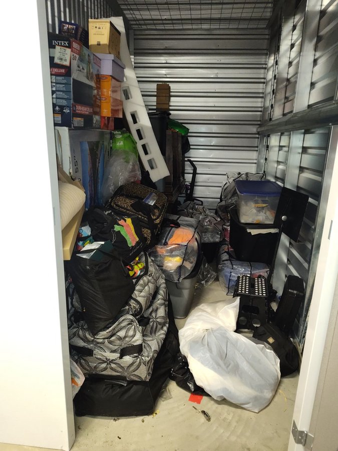 5 x 10 storage unit in Concord, NC