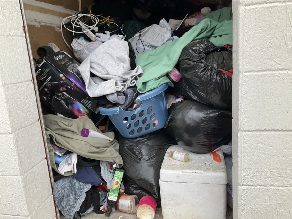 5 x 10 storage unit in Lexington, NC