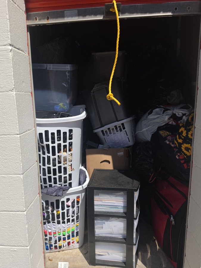 5 x 5 storage unit in Salisbury, NC