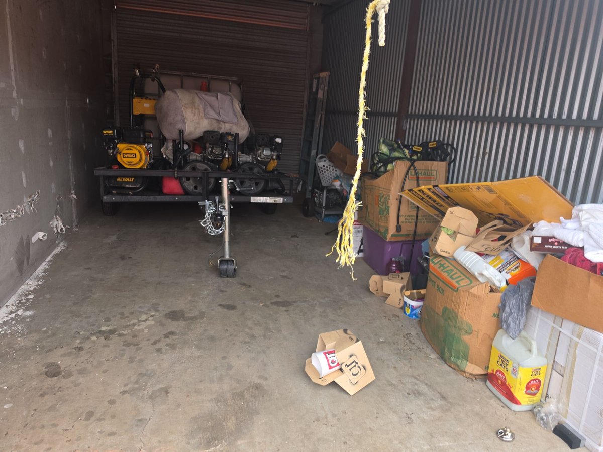 10 x 20 storage unit in Charlotte, NC