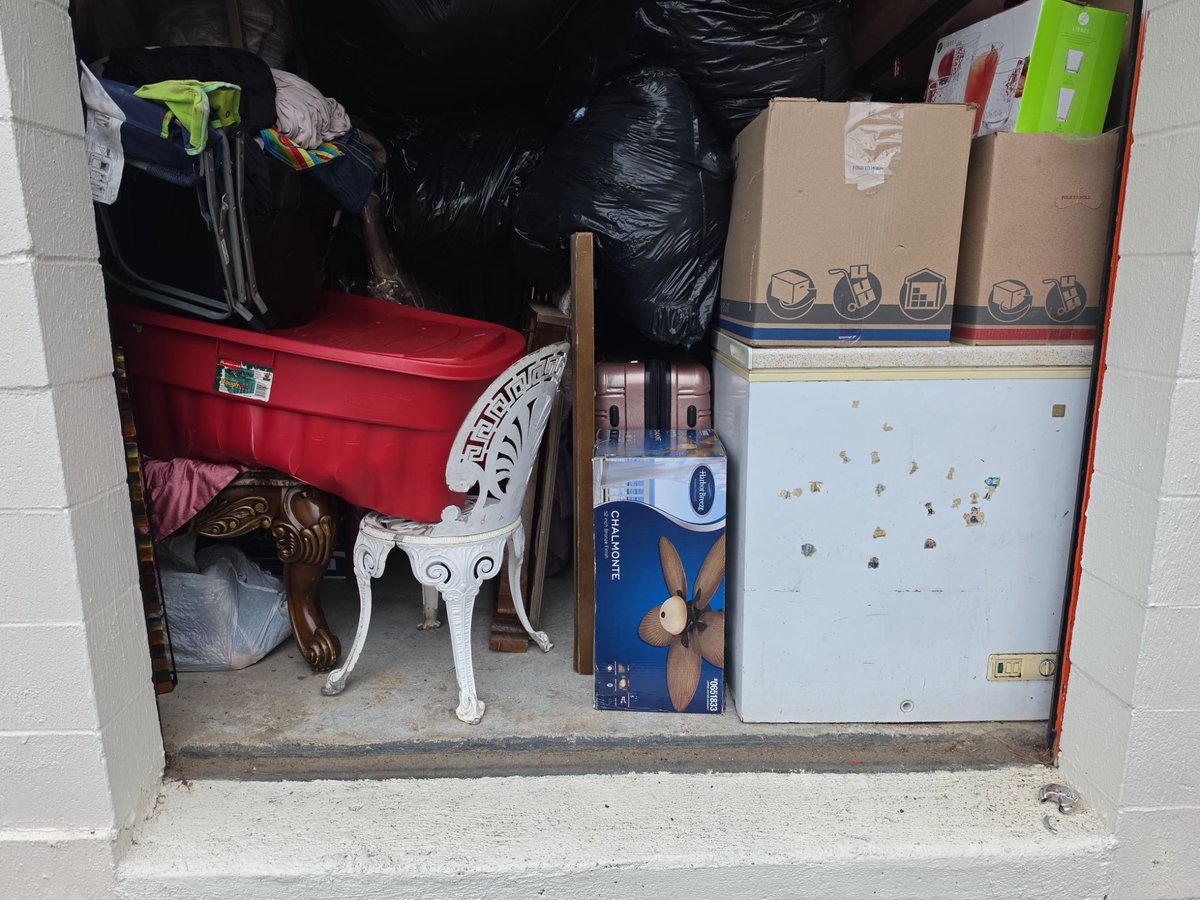 10 x 10 storage unit in Concord, NC