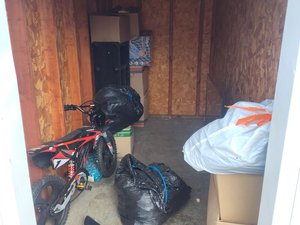 5 x 10 storage unit in Concord, NC