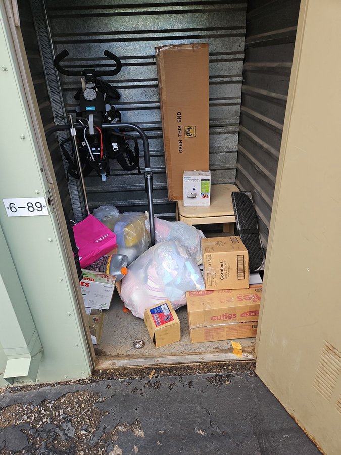 5 x 5 storage unit in Albuquerque, NM
