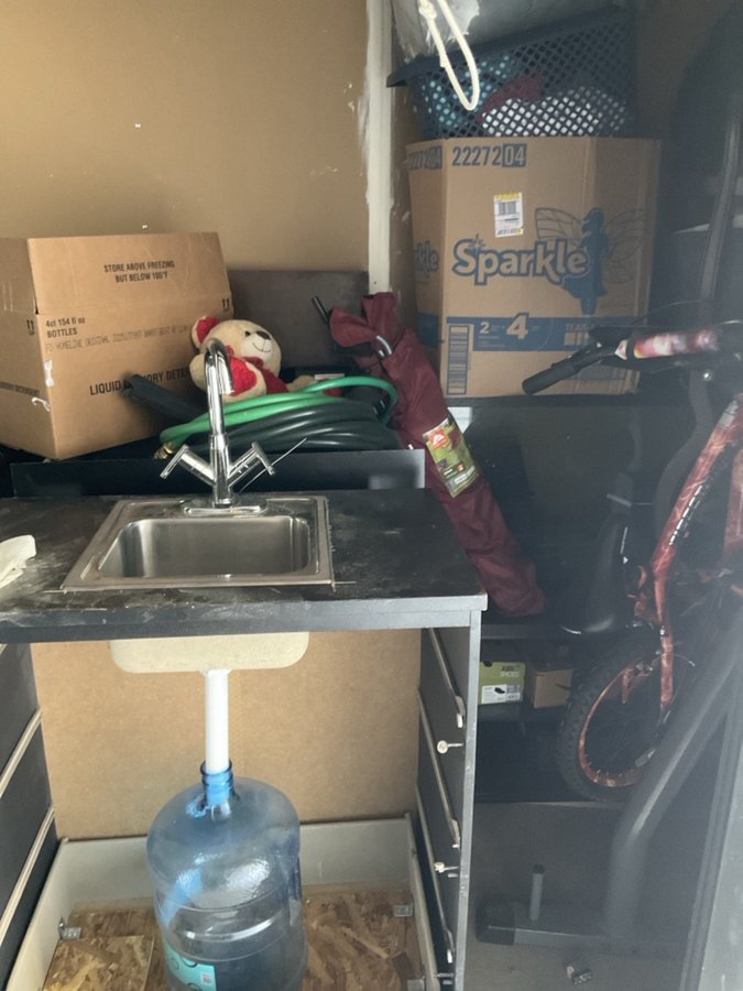 5 x 12 storage unit in Aurora, CO