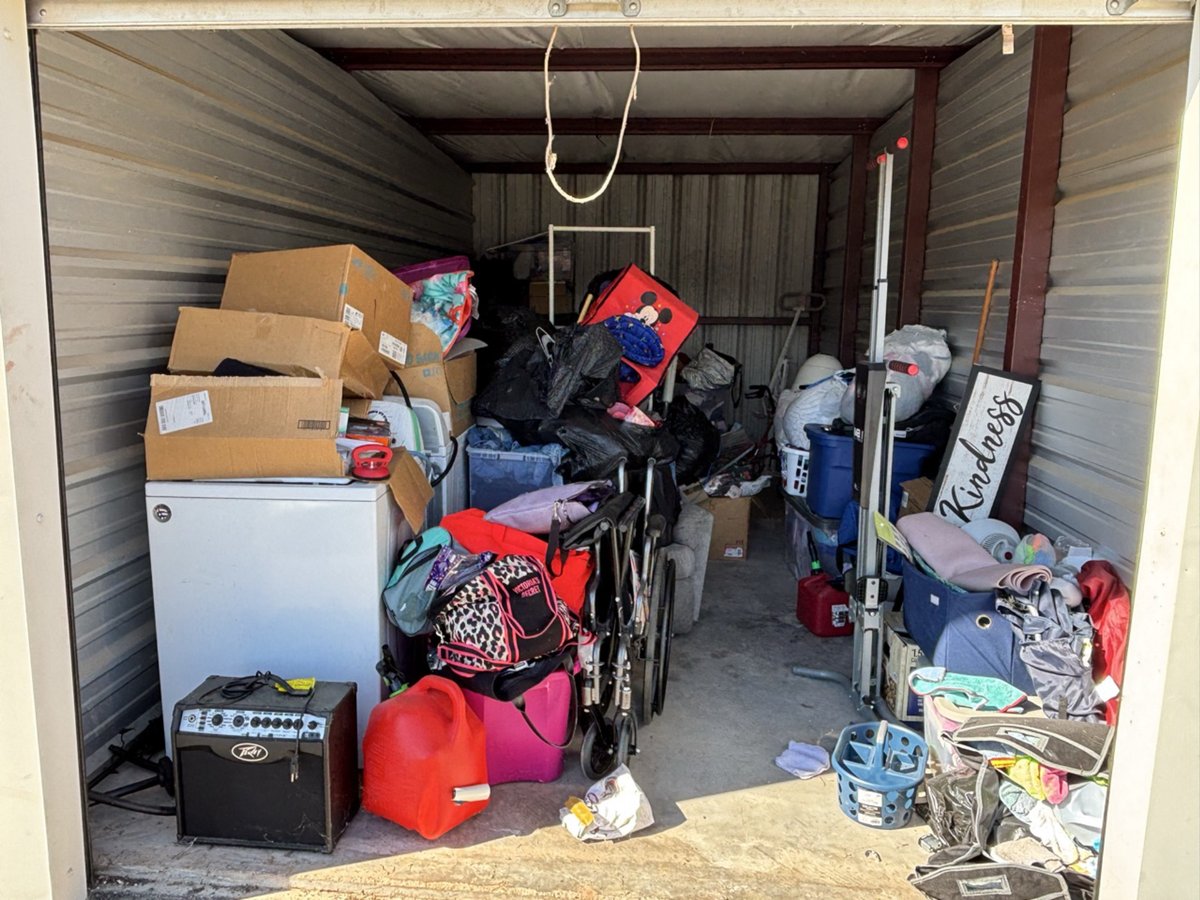10 x 20 storage unit in Augusta, GA