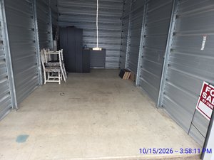 10 x 20 storage unit in Frankfort, IN