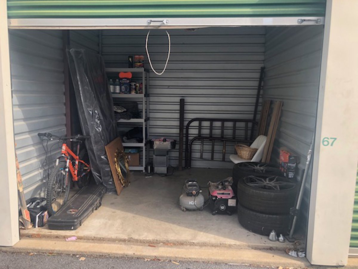 10 x 10 storage unit in North Little Rock, AR