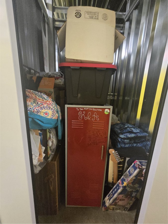 5 x 5 storage unit in Knoxville, TN