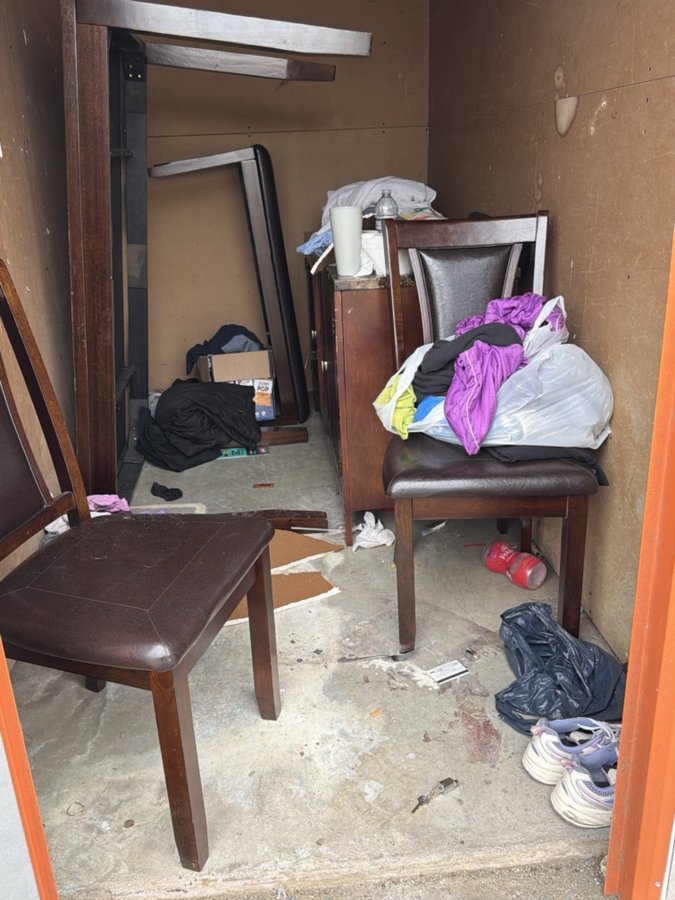 5 x 10 storage unit in Richmond, VA