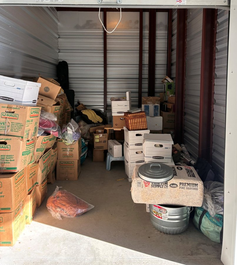8 x 12 storage unit in Scarborough, ME