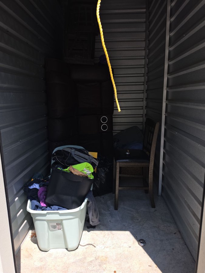 5 x 10 storage unit in Charlotte, NC