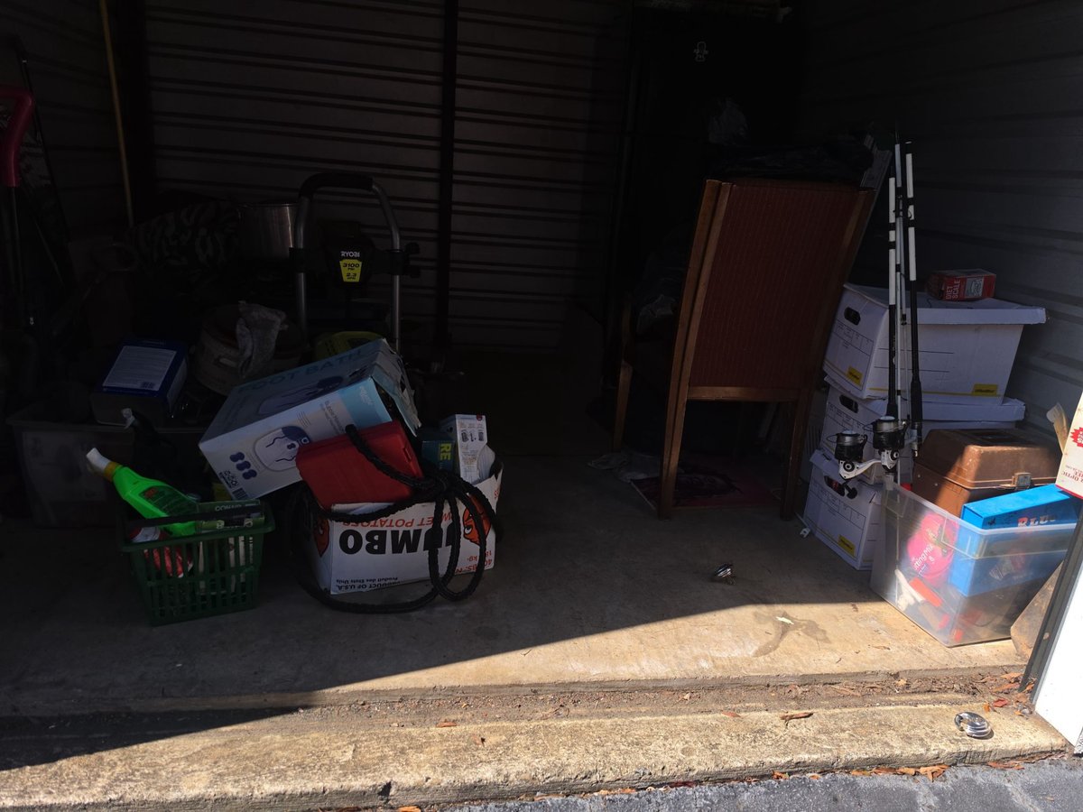 10 x 10 storage unit in Charlotte, NC