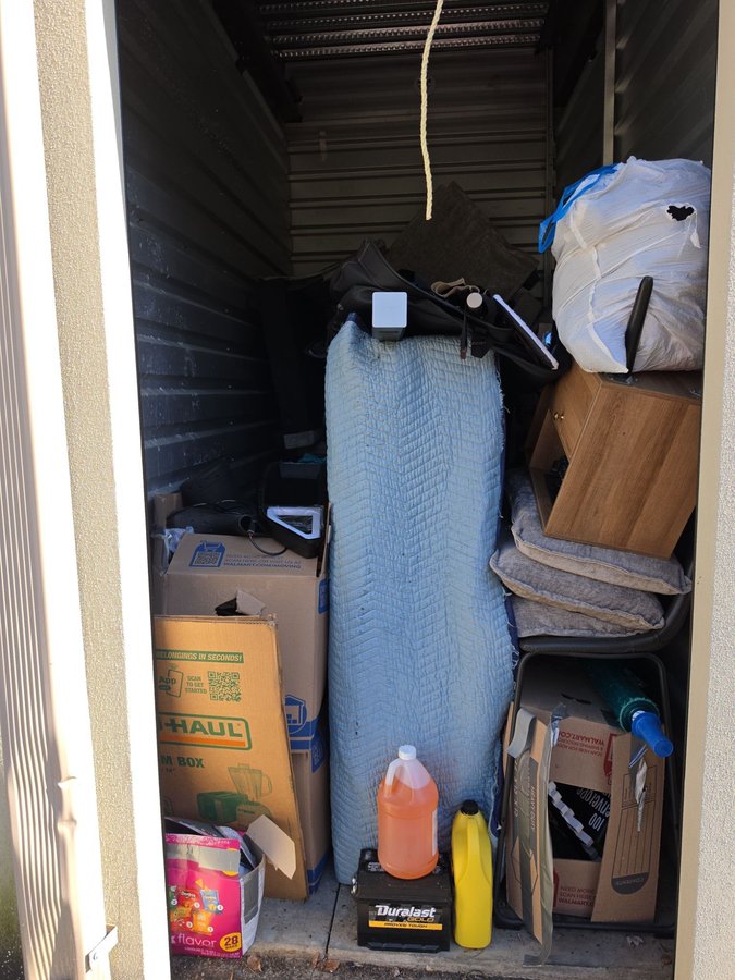 5 x 10 storage unit in Charlotte, NC