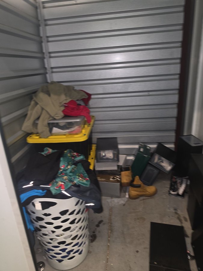 5 x 5 storage unit in Charlotte, NC