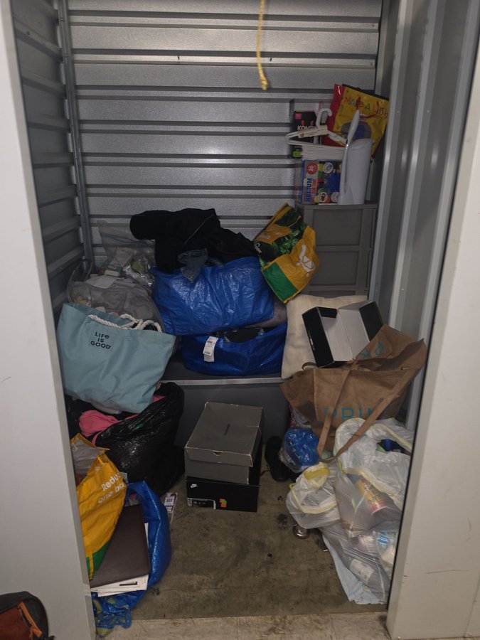 5 x 5 storage unit in Charlotte, NC