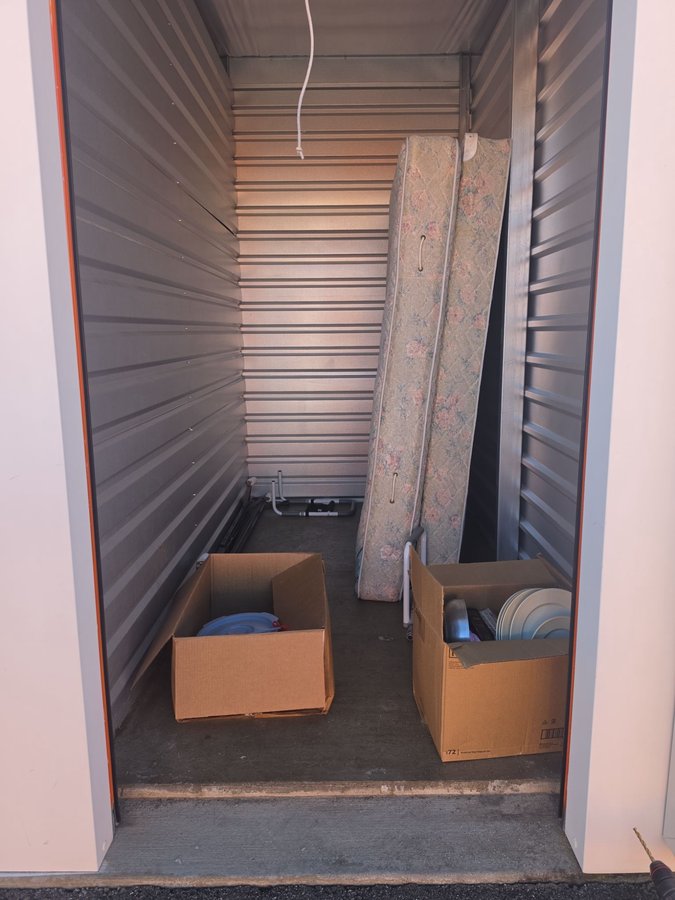 5 x 10 storage unit in Concord, NC