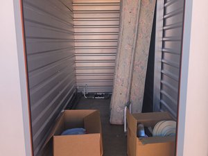 5 x 10 storage unit in Concord, NC