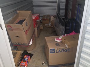 5 x 10 storage unit in Charlotte, NC