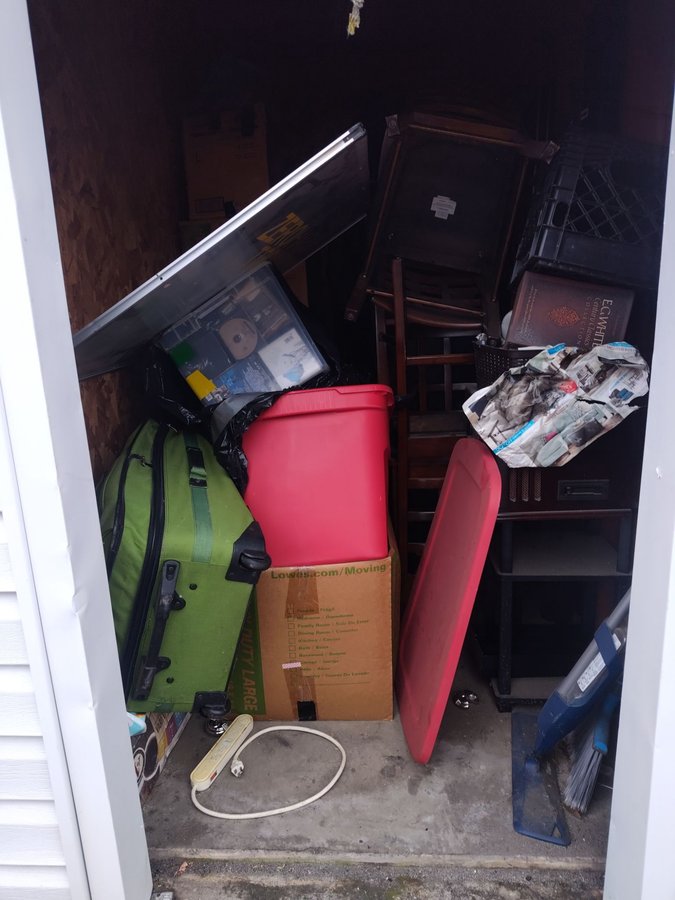 5 x 10 storage unit in Concord, NC