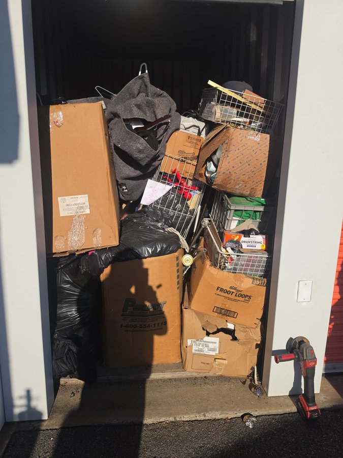5 x 10 storage unit in Concord, NC