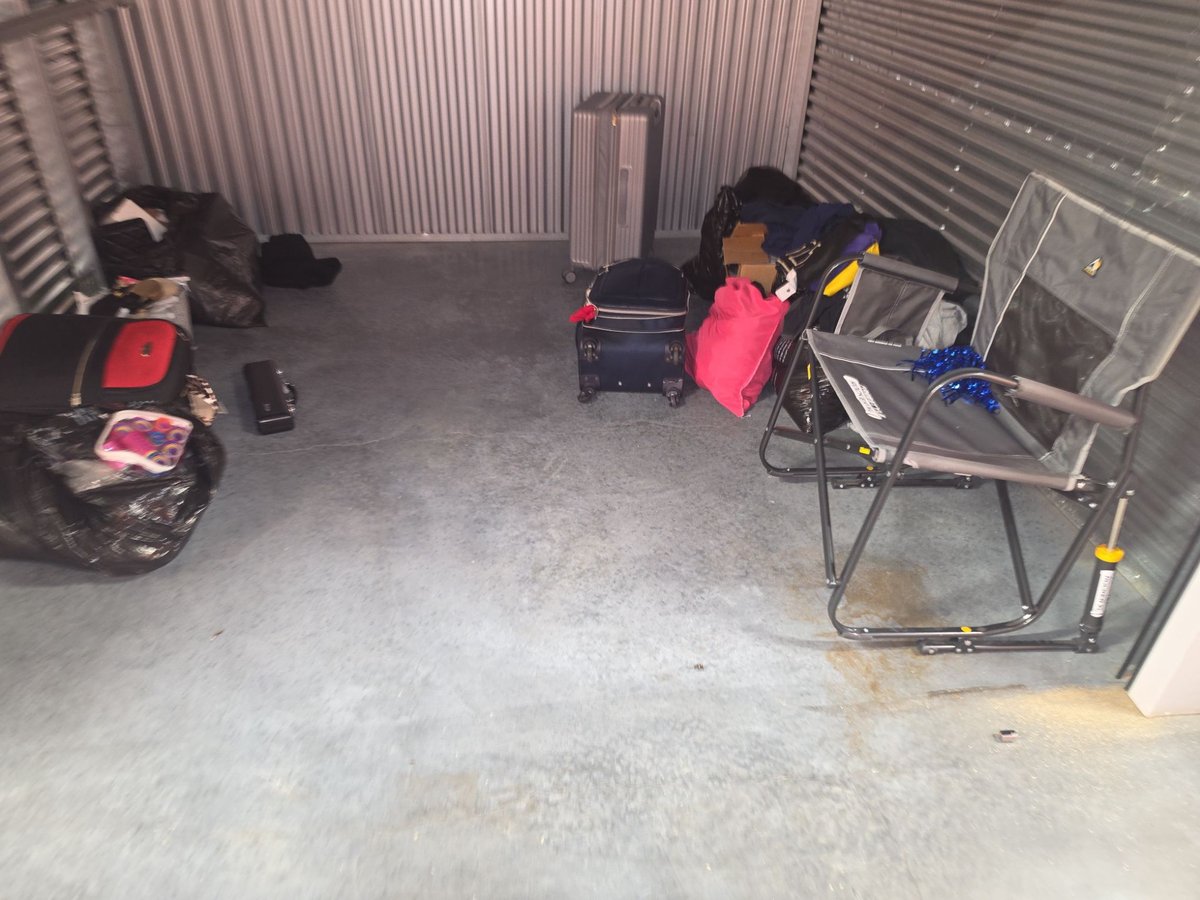 10 x 10 storage unit in Concord, NC