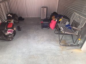 10 x 10 storage unit in Concord, NC