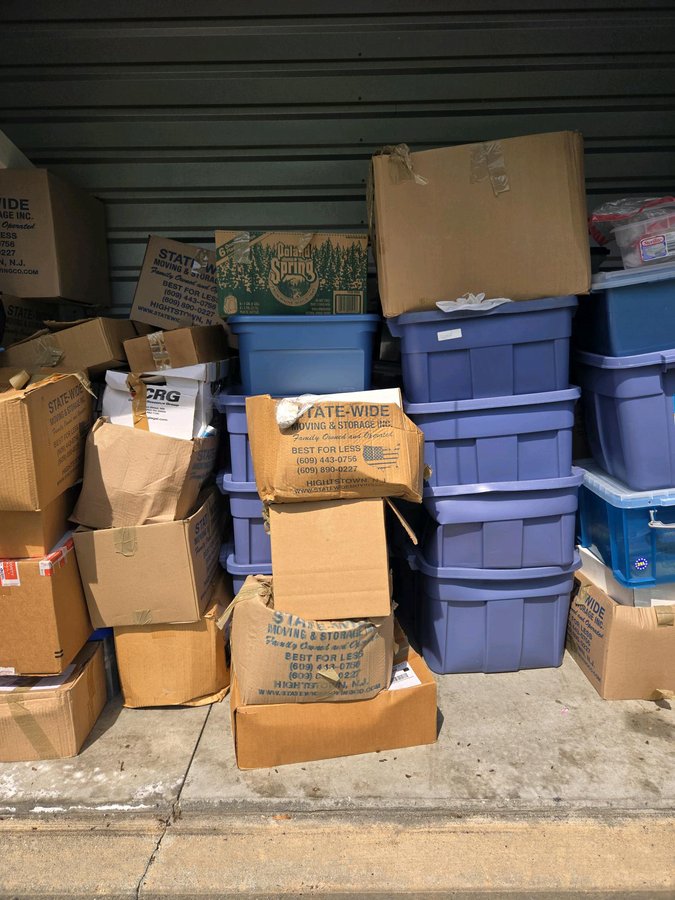5 x 10 storage unit in Lawrence Township, NJ