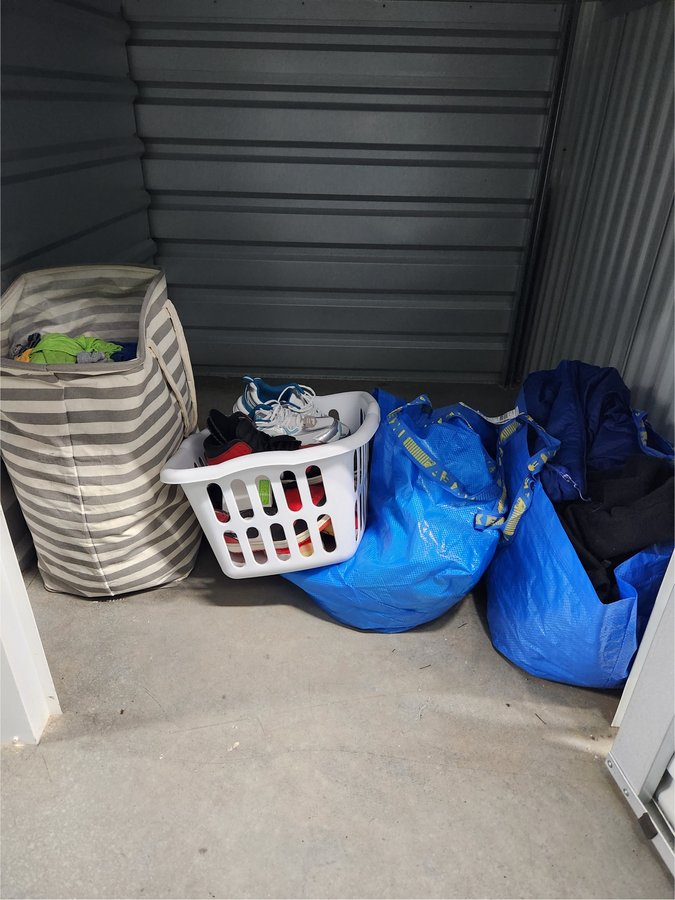 5 x 5 storage unit in Mint Hill, NC