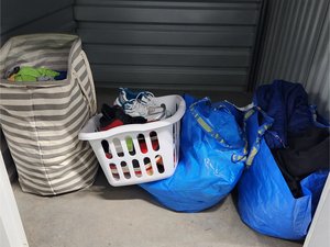 5 x 5 storage unit in Mint Hill, NC
