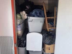 5 x 5 storage unit in Gardena, CA